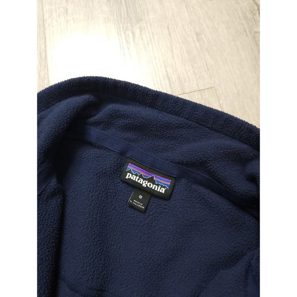Patagonia Fleece 1/2 Zip Pullover Fleece Mens Sweater Medium - Picture 5 of 5